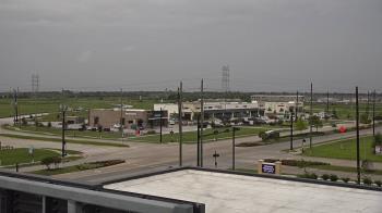 Weather camera view of Iowa Colony Police Department.