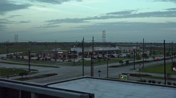 Weather camera view of Iowa Colony Police Department.