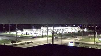 Weather camera view of Iowa Colony Police Department.