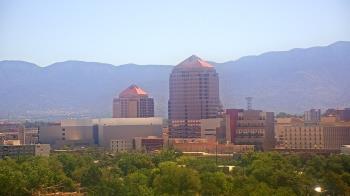 Weather camera view of KOB-TV.