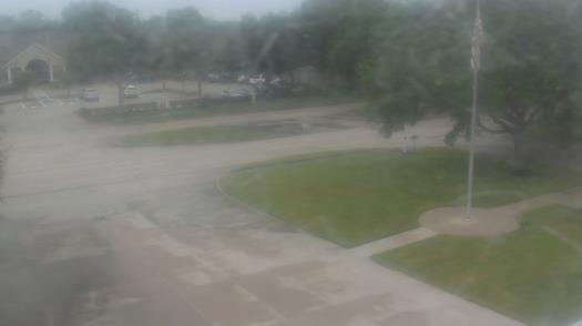Weather camera view of City of League City Fire Station 4.