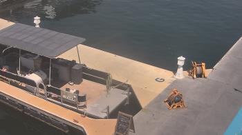 Weather camera view of Lake Powell Resorts and Marinas - Wahweap Marina.