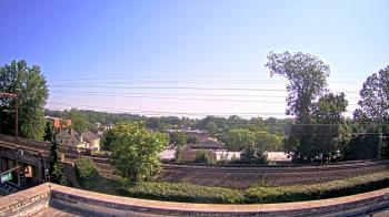 Weather camera view of Madison Public Safety Building.