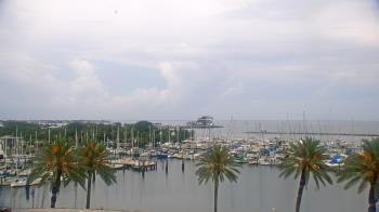 Weather camera view of Mahaffey Theater.