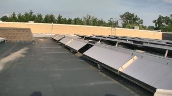 Weather camera view of Langley School.