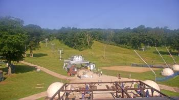 Weather camera view of Powder Ridge Ski Resort.
