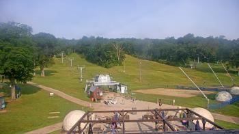 Weather camera view of Powder Ridge Ski Resort.