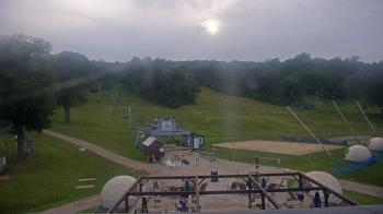 Weather camera view of Powder Ridge Ski Resort.
