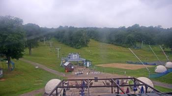 Weather camera view of Powder Ridge Ski Resort.