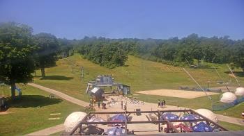 Weather camera view of Powder Ridge Ski Resort.