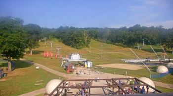 Weather camera view of Powder Ridge Ski Resort.