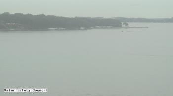 Weather camera view of Iowa Great Lakes Water Safety Council.