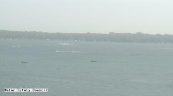 Weather camera view of Iowa Great Lakes Water Safety Council.