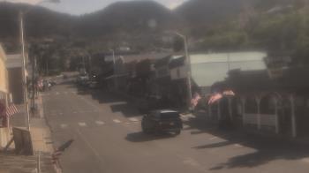 Weather camera view of Overland Hotel.