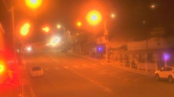Weather camera view of Overland Hotel.