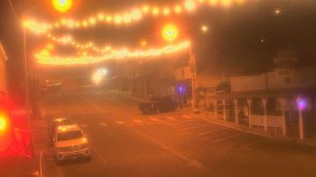 Weather camera view of Overland Hotel.