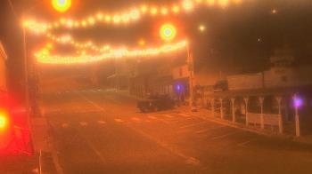 Weather camera view of Overland Hotel.