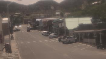 Weather camera view of Overland Hotel.