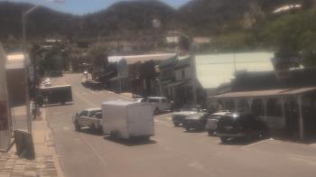 Weather camera view of Overland Hotel.