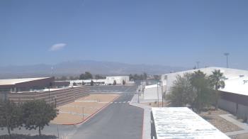 Weather camera view of Pahrump Valley HS.