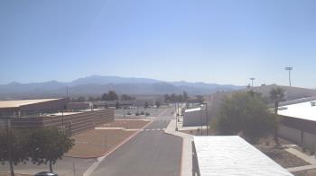 Weather camera view of Pahrump Valley HS.
