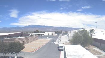 Weather camera view of Pahrump Valley HS.