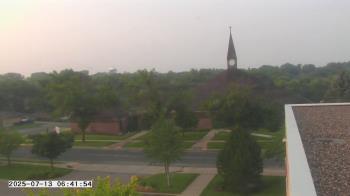 Weather camera view of St. Michael Catholic School.