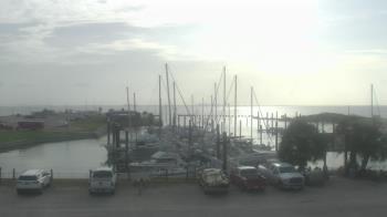 Weather camera view of Nautical Landings Marina.