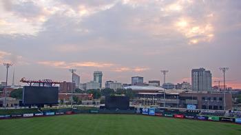 Weather camera view of Riverfront Stadium.