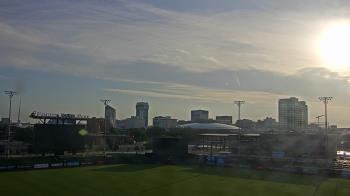 Weather camera view of Riverfront Stadium.