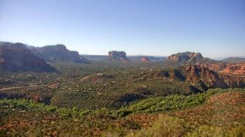 Weather camera view of Aeron Networks - Sedona Airport.