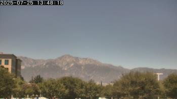 Weather camera view of San Bernardino CA.