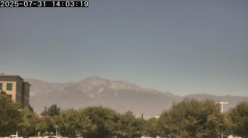 Weather camera view of San Bernardino CA.