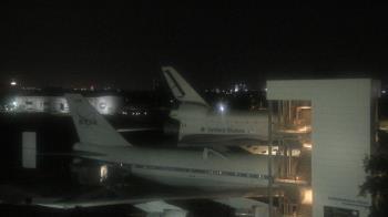 Weather camera view of Space Center Houston.