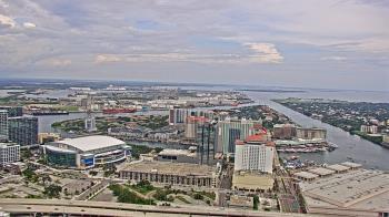 Weather camera view of One Tampa City Center.