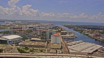 Weather camera view of One Tampa City Center.