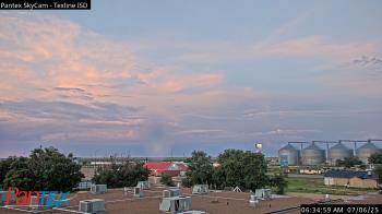 Weather camera view of Texline ISD.