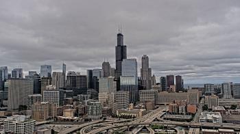 Weather camera view of UIC - University of Illinois Chicago.