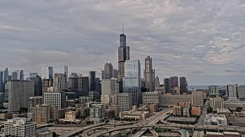 Weather camera view of UIC - University of Illinois Chicago.