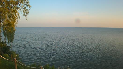 Weather camera view of Forest Lawn Beach.