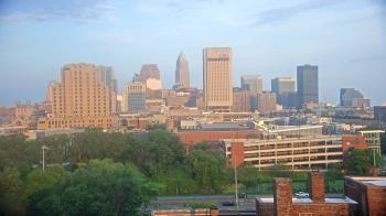 Weather camera view of WEWS-TV.