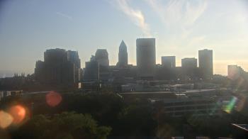 Weather camera view of WEWS-TV.