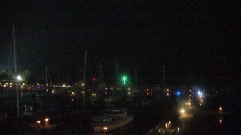 Weather camera view of Waukegan Harbor and Marina.