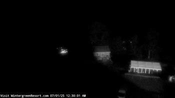 Weather camera view of Wintergreen Mtn. at 3600 ft. elev..