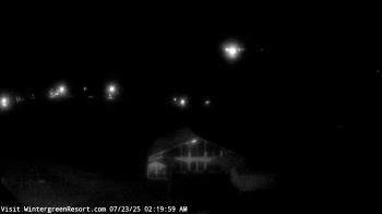 Weather camera view of Wintergreen Mtn. at 3600 ft. elev..